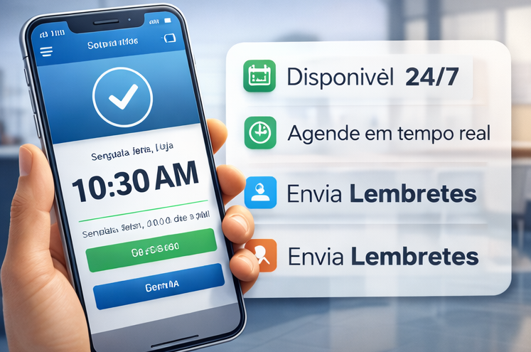 Marcação de consultas otimizada para dispositivos móveis
