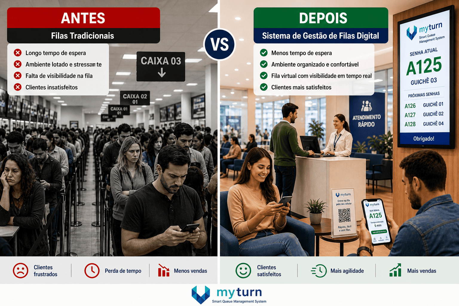 Sistema de Gestão de Filas em Utilities e Telecomunicações