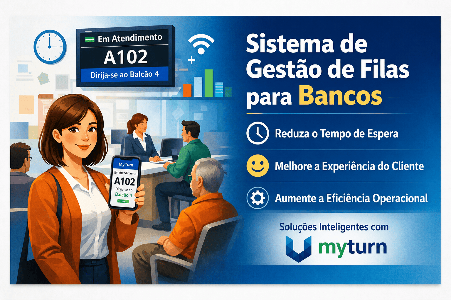 Sistema de Gestão de Filas para Bancos