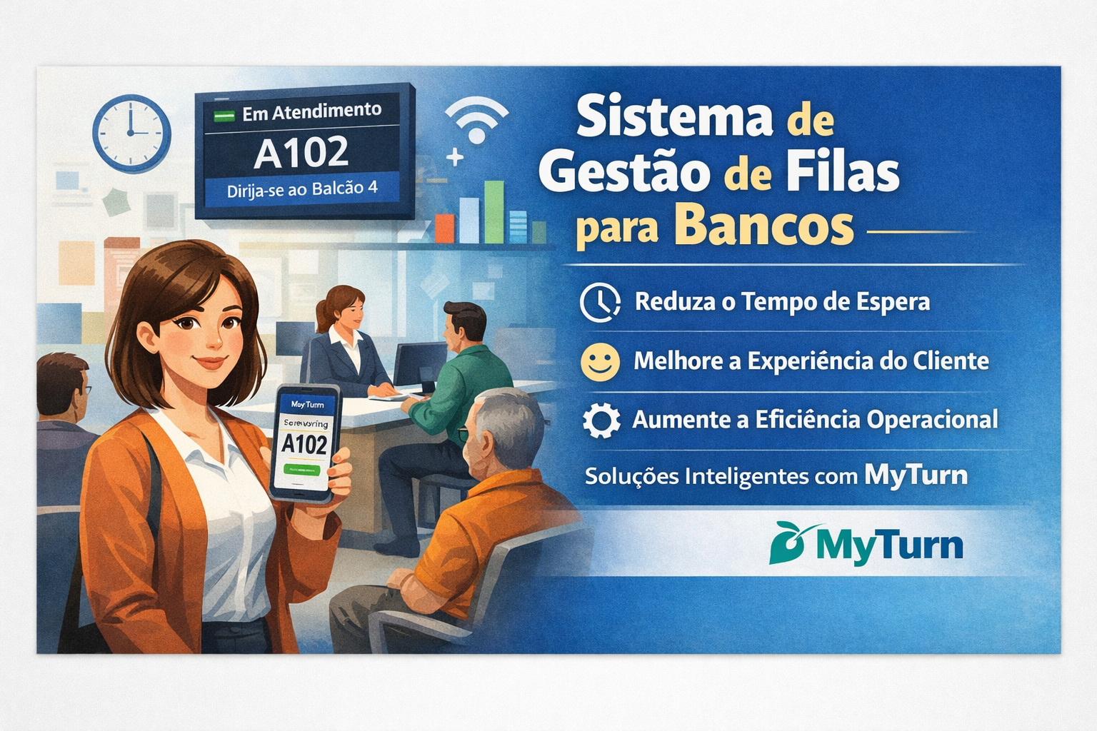 Sistema de Gestão de Filas para Bancos