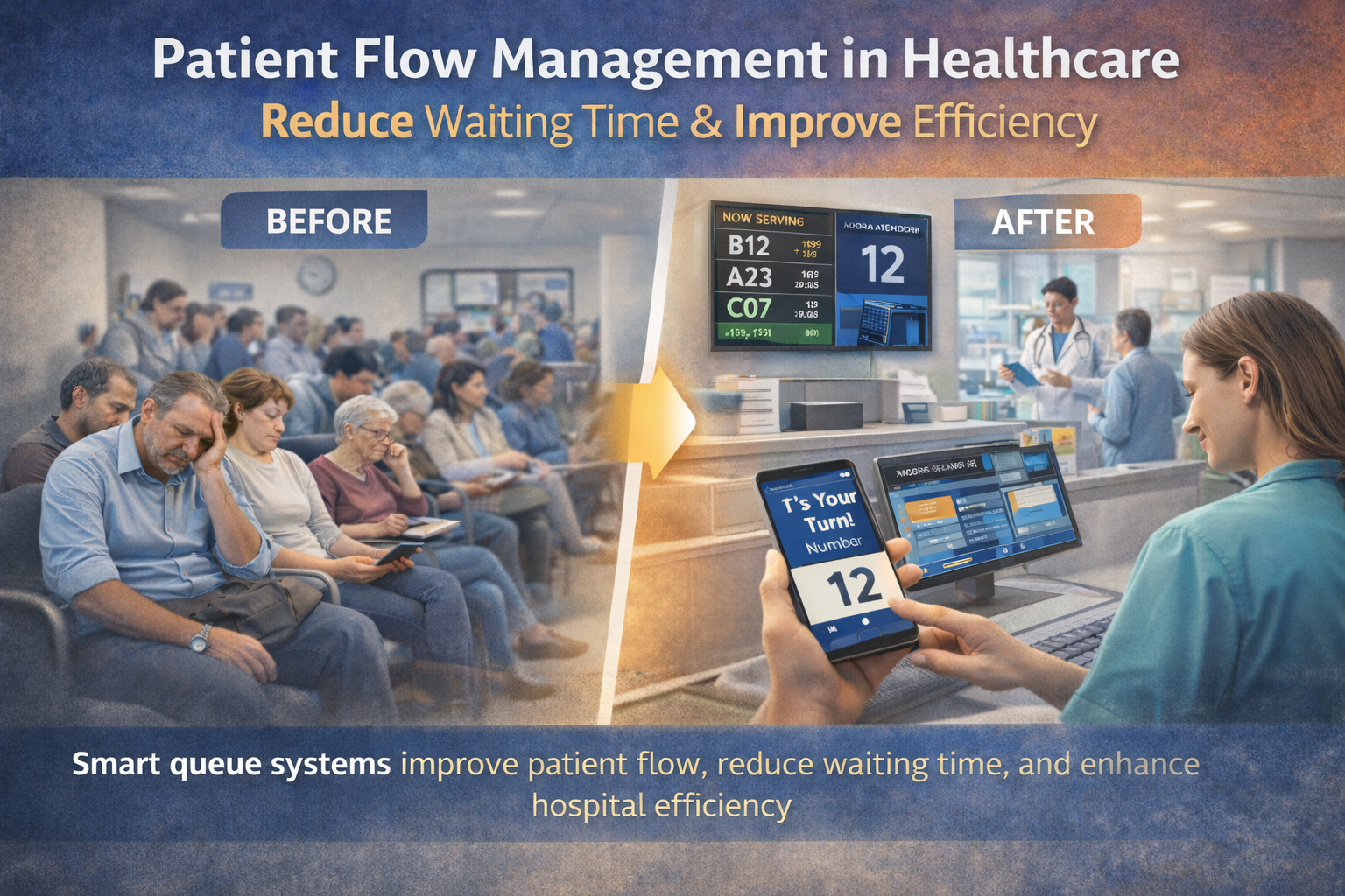 Patient Flow Management in Healthcare: Reduce Waiting Time & Improve Efficiency